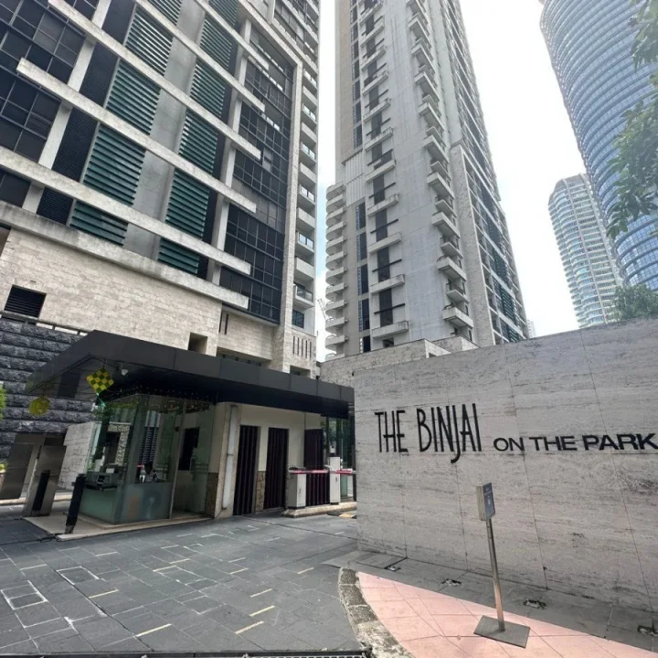 Binjai On The Park Facade