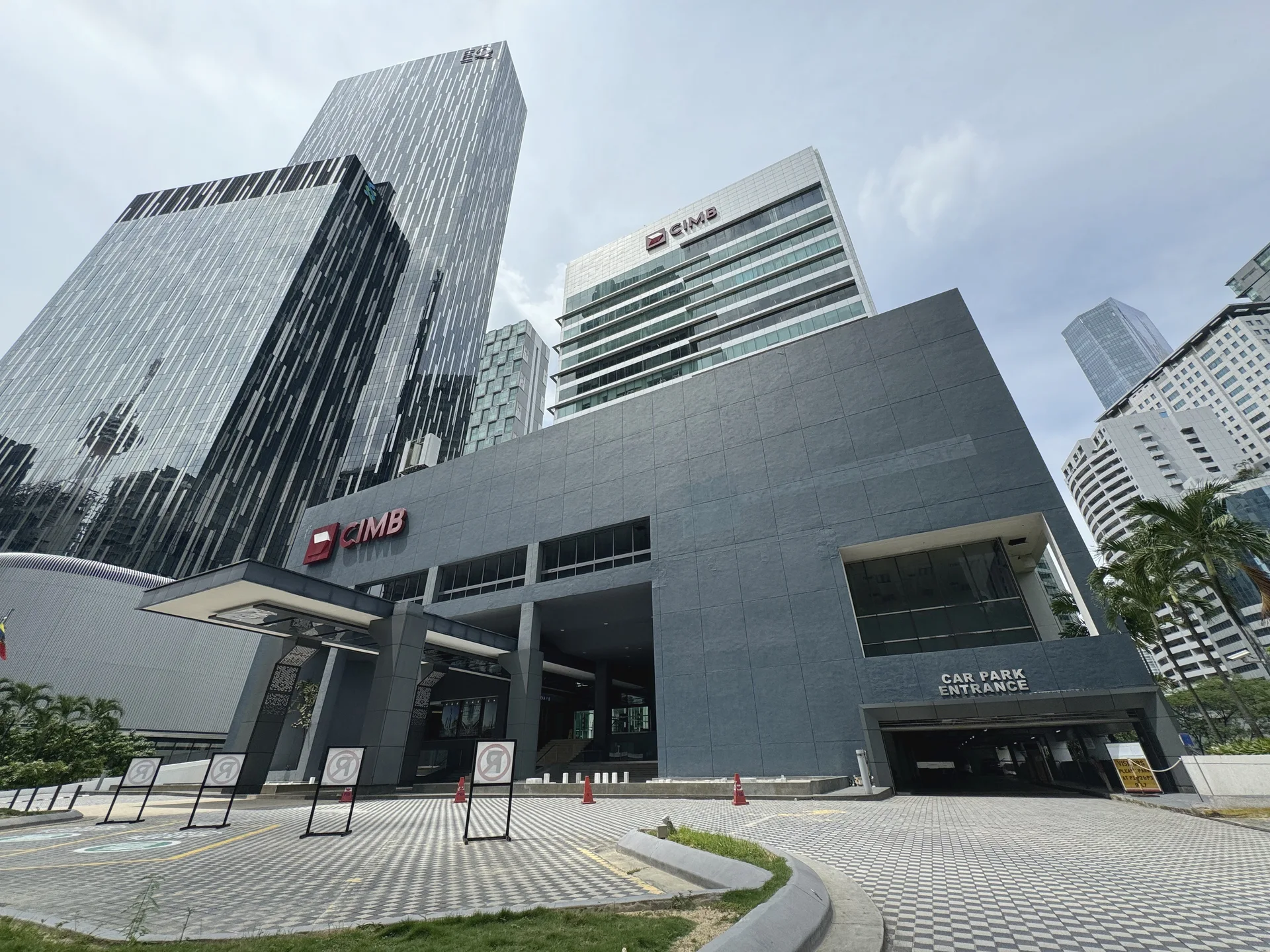 CIMB Hub Facade