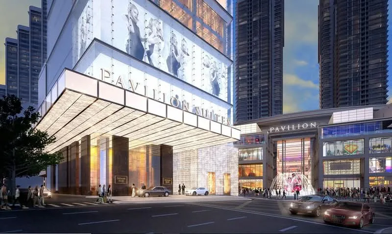 Pavilion Suites Facade