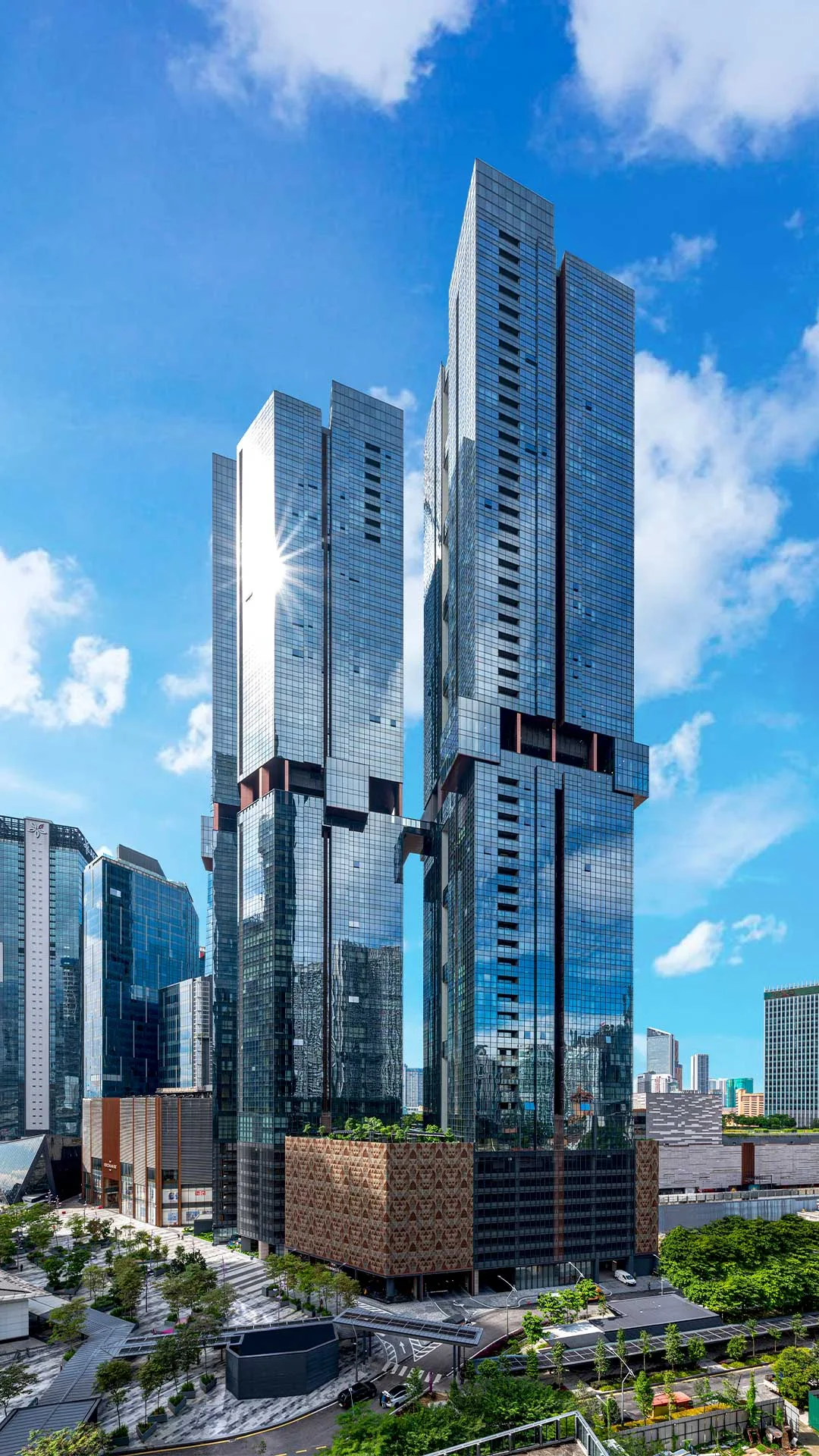 TRX Residences Facade